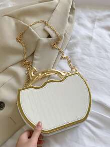 Sacs à main en forme de boîte chic pour femmes, sac à main de créateur JOinitiated, pochette de soirée en cuir, pochette de soirée