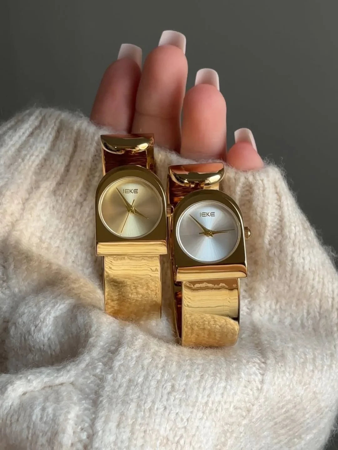Montre Quartz Bracelet Dorée