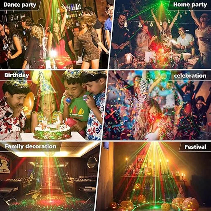 Projecteur de lumières de scène, DJ, fête (BURKINA)